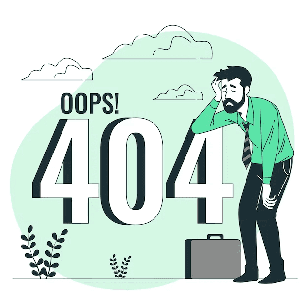 404 error